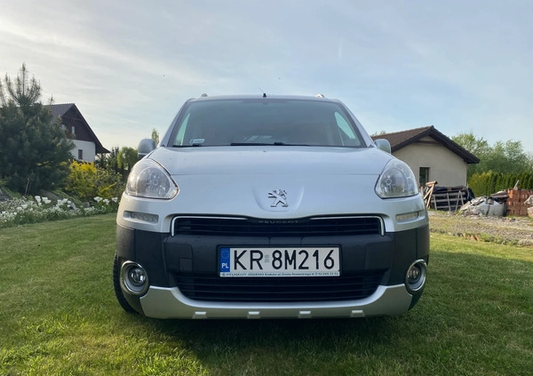 Peugeot Partner cena 55999 przebieg: 124266, rok produkcji 2015 z Kraków małe 667